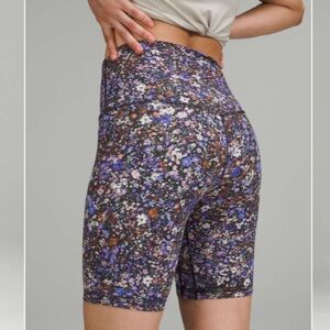 Lululemon Align High-Rise Bike Short 8" Flower Burst Multi 2229